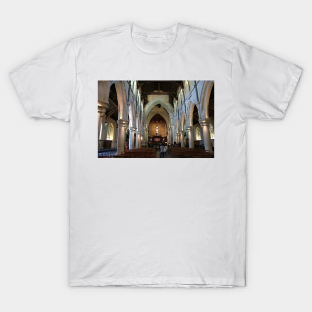 Christchurch Cathedral T-Shirt by JohnDalkin